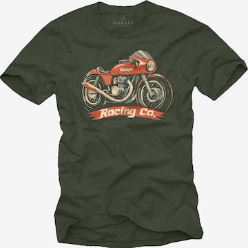MAKAYA Shirt in Green: front