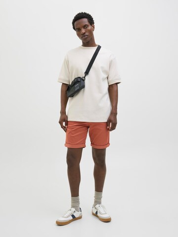 JACK & JONES Обычный Брюки-чинос 'JJIBowie' в Коричневый