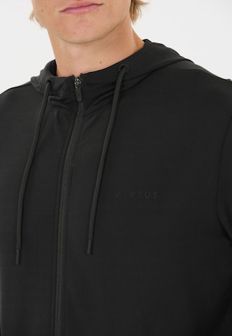 Virtus Sports sweat jacket 'Brent V2' in Black