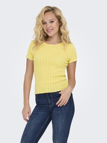 T-shirt ONLY en jaune