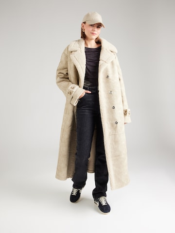 TOPSHOP - Abrigo de invierno en beige