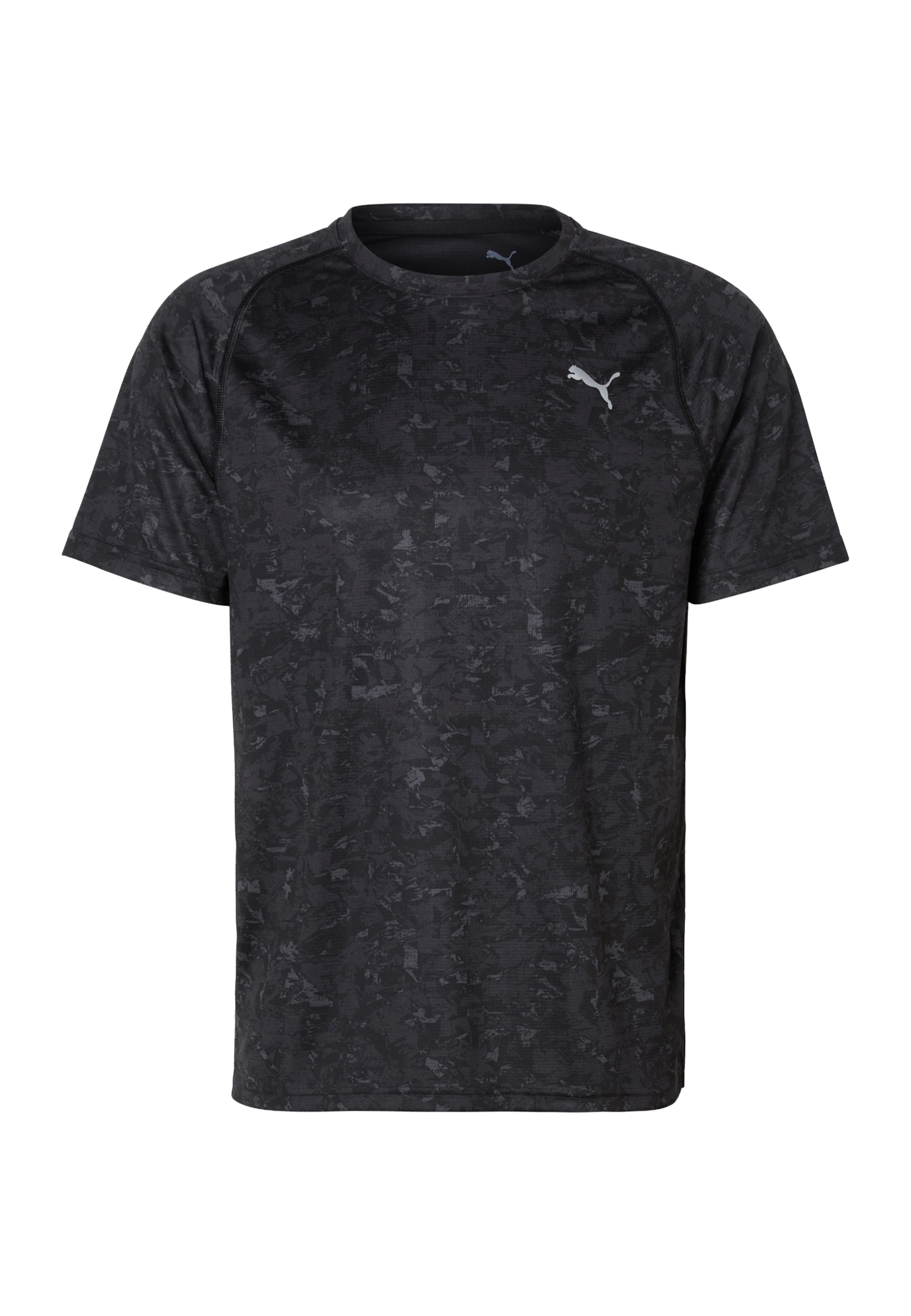 PUMA T-Shirt fonctionnel 'PWRTRAIN' en S en gris foncé / noir, Vue avec produit