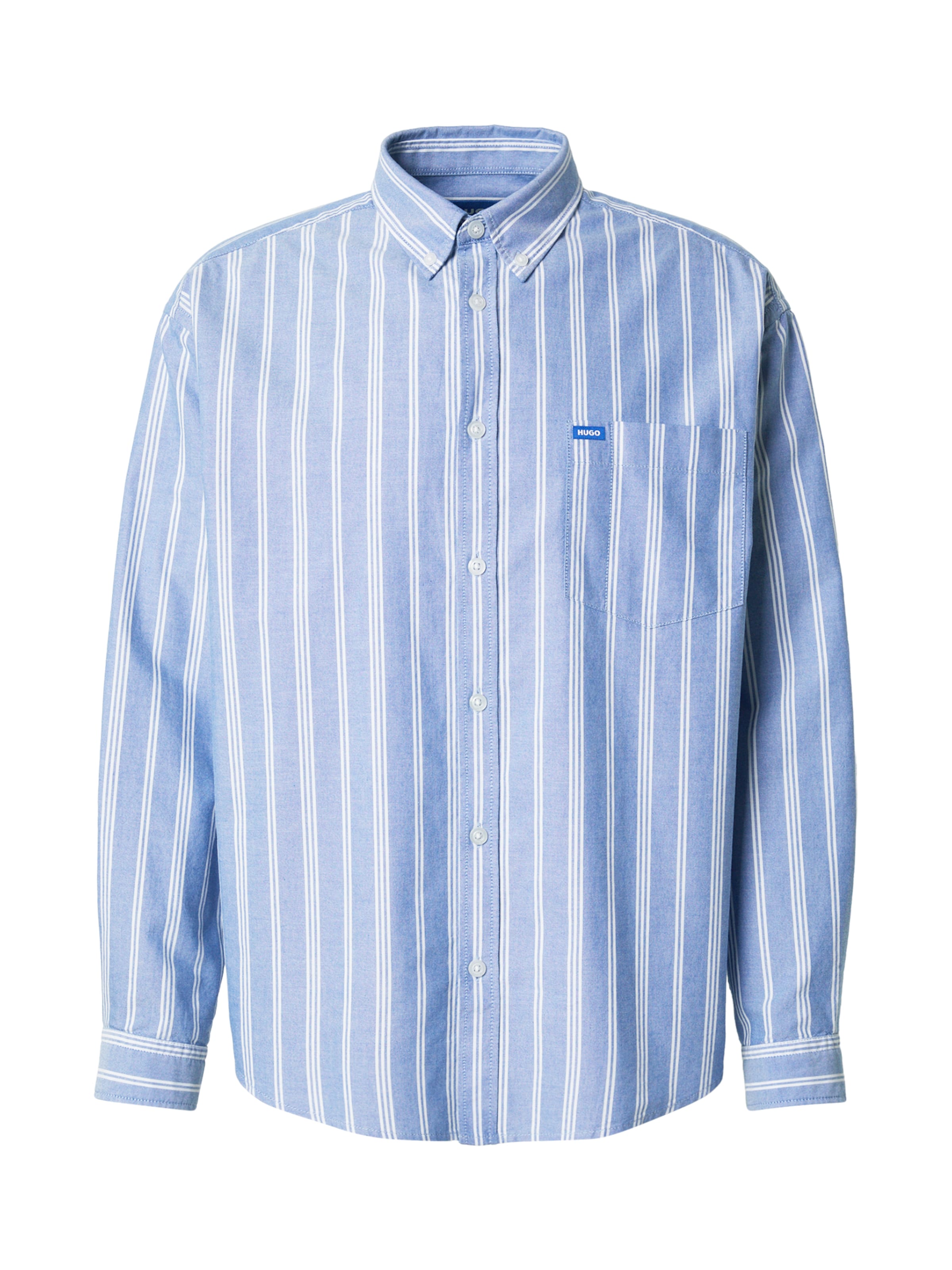 HUGO Hemd 'Ebill' in hellblau / weiß, Produktansicht