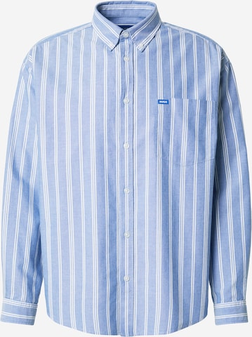 Camicia 'Ebill' di HUGO in blu: frontale