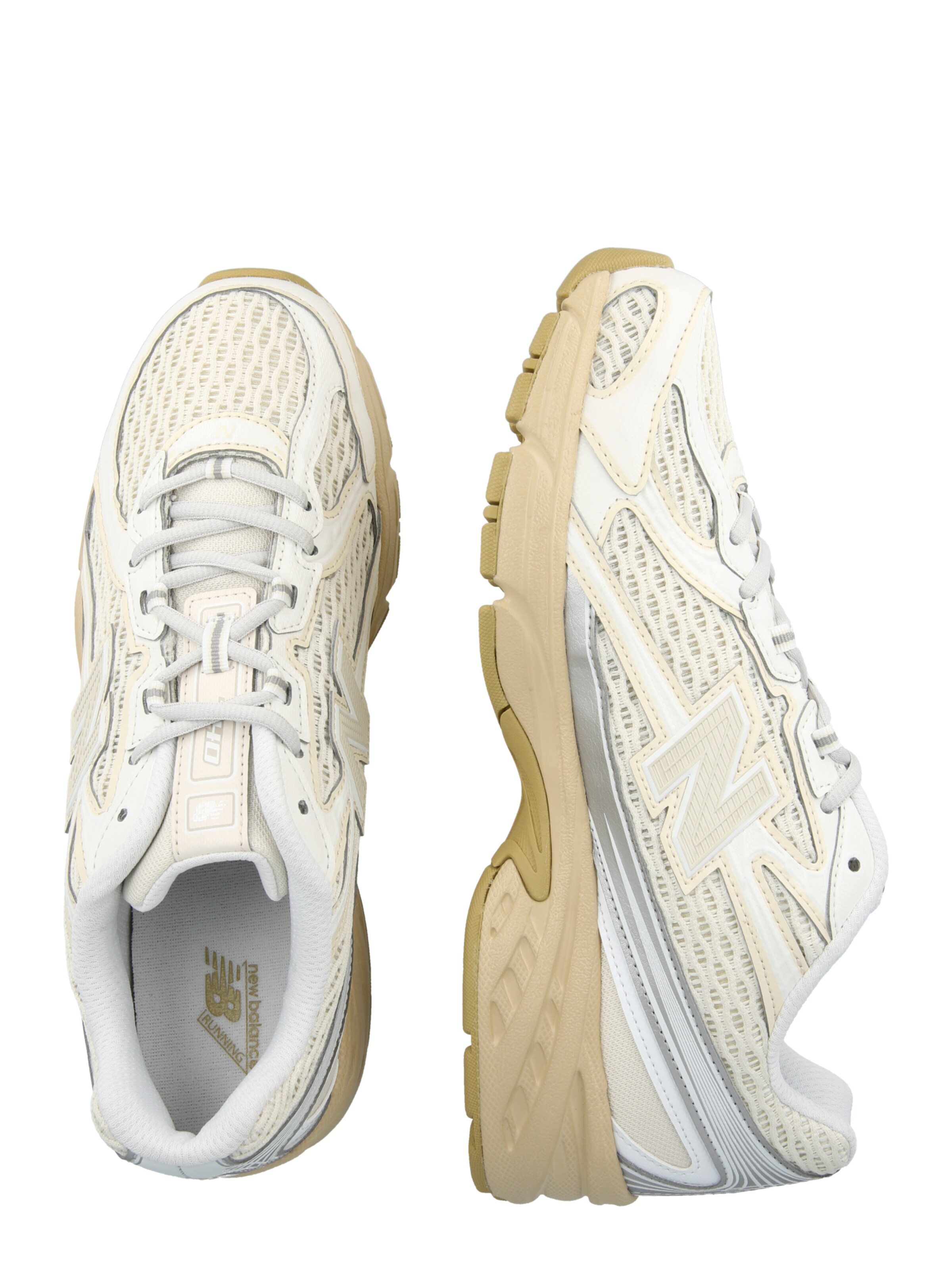 Sneaker bassa '740' di new balance in beige