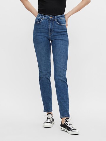 PIECES Skinny Jeans 'Lili' in Blauw: voorkant