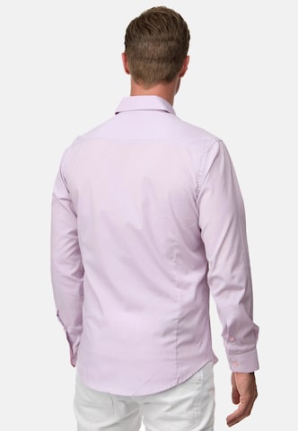 Rusty Neal Slim Fit Hemd in Lila