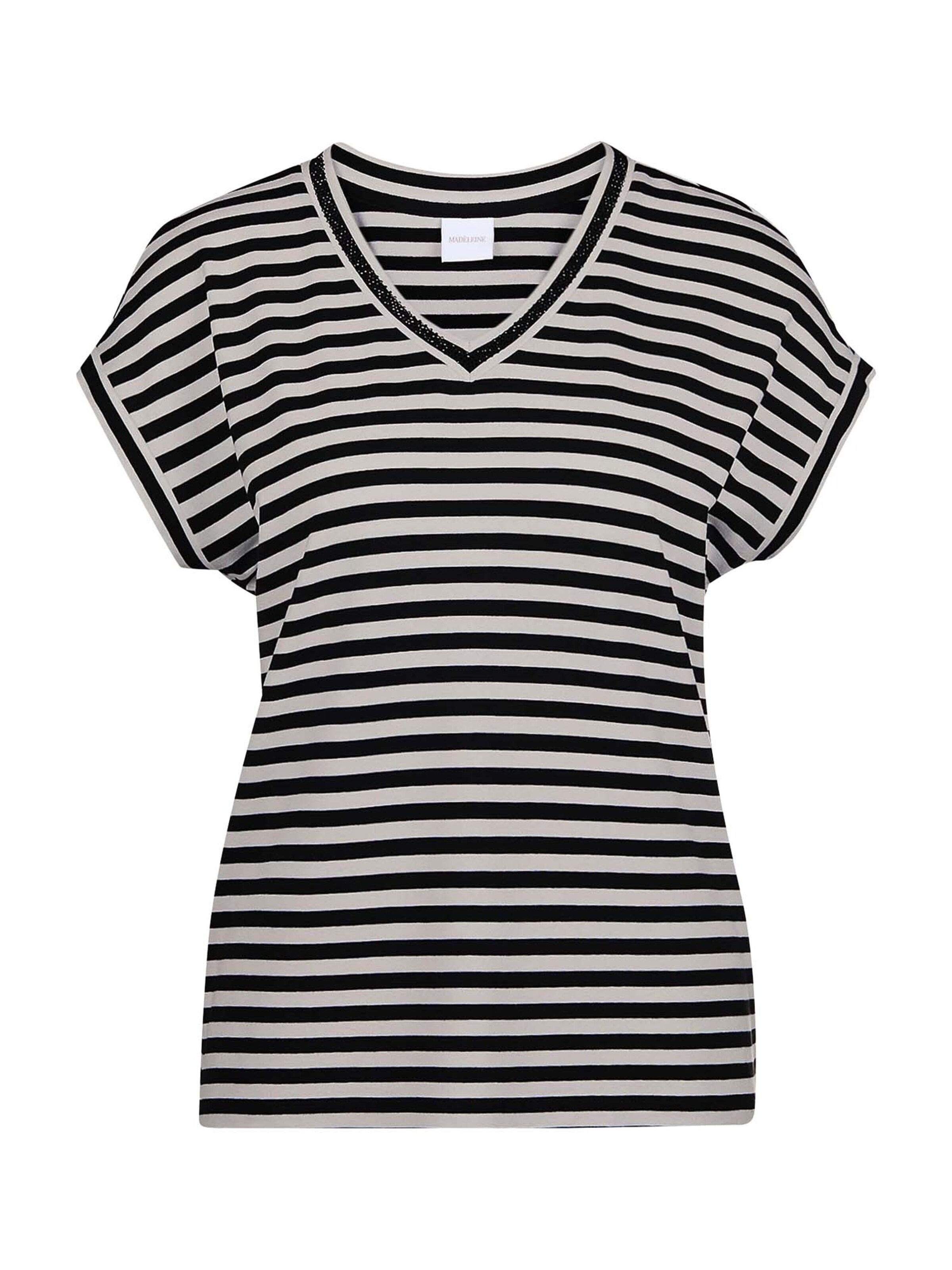 MADELEINE Shirt in Black / Off white, Item view