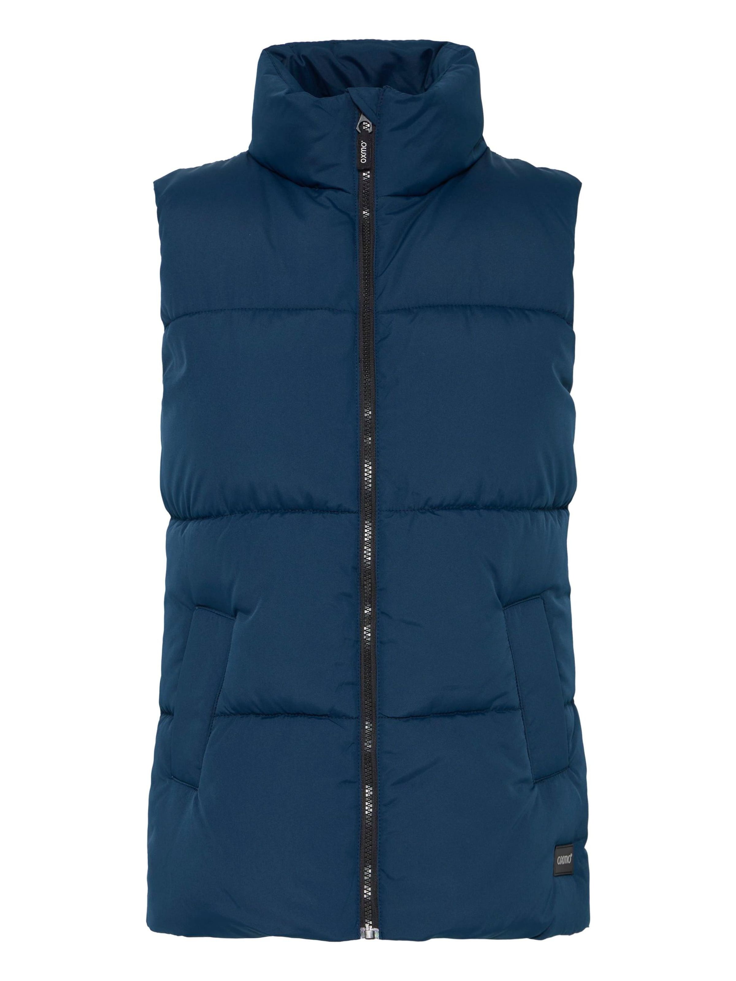 Gilet ' OXMINNA ' Oxmo en bleu : devant