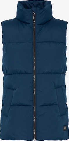 Oxmo Steppweste ' OXMINNA ' in Blau: Vorderseite