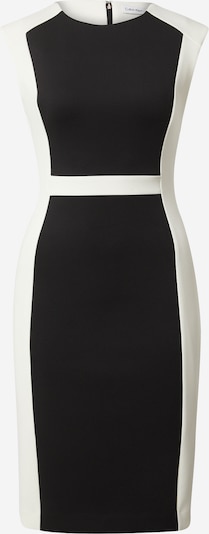 Calvin Klein Kokerjurk in de kleur Zwart / Wit, Productweergave