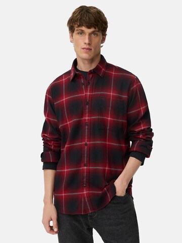 CAMEL ACTIVE Regular fit Button Up Shirt in Red: front
