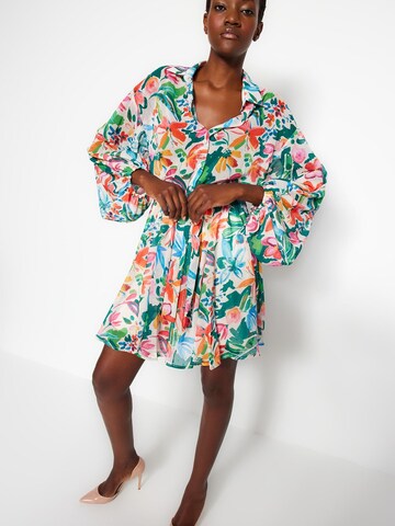 Trendyol Shirt dress in Mixed colours: front