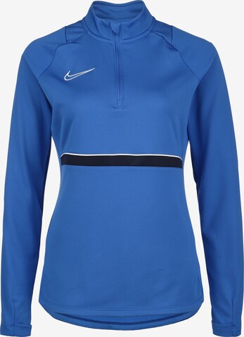 T-shirt fonctionnel 'Academy 21' NIKE en bleu : devant