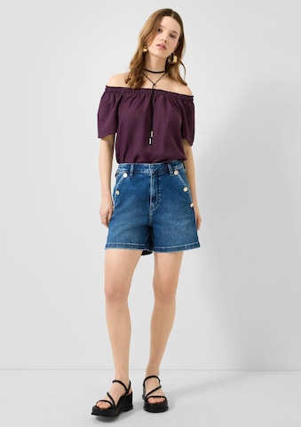 QS Blouse in Purple