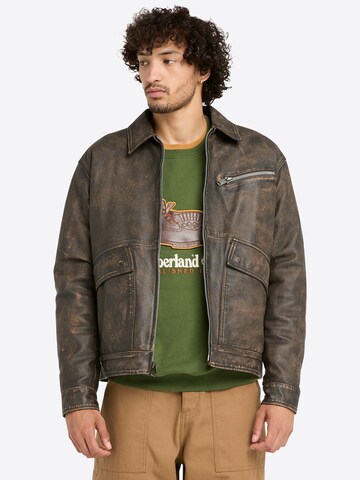 TIMBERLAND Overgangsjakke 'STRAFFORD' i brun: forside