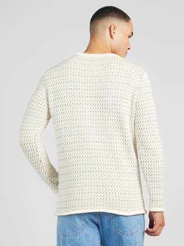 KnowledgeCotton Apparel Sweater in White