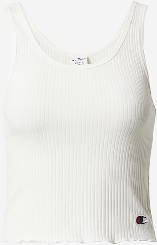 Champion Authentic Athletic Apparel Top in White: front