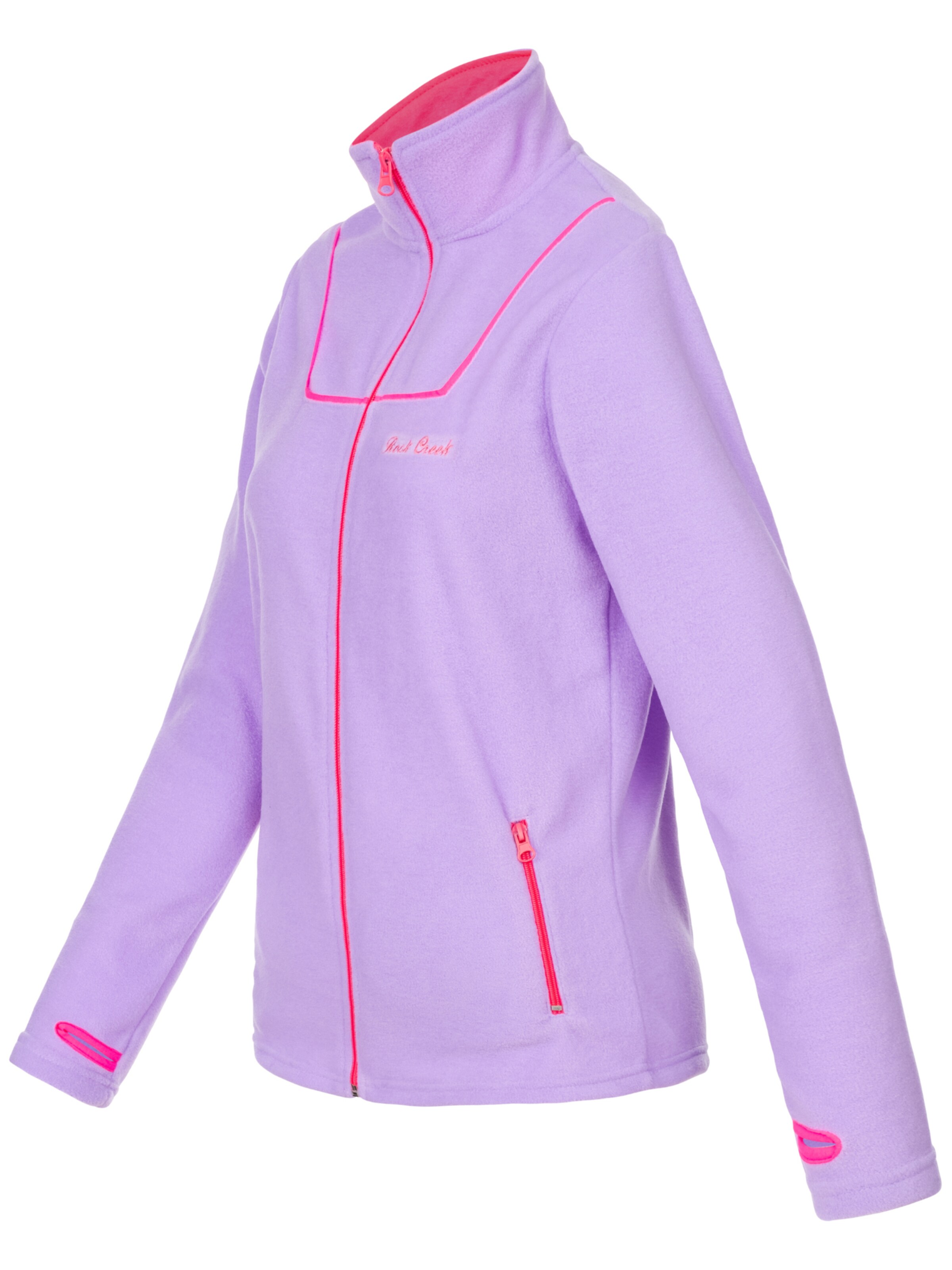 Rock Creek Fleecejacke in Lila
