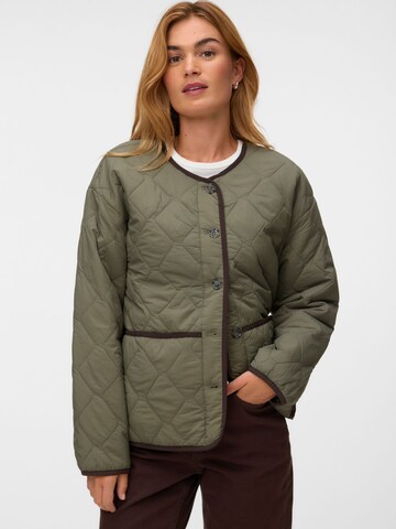 Veste mi-saison 'OLIVIA' VERO MODA en vert : devant