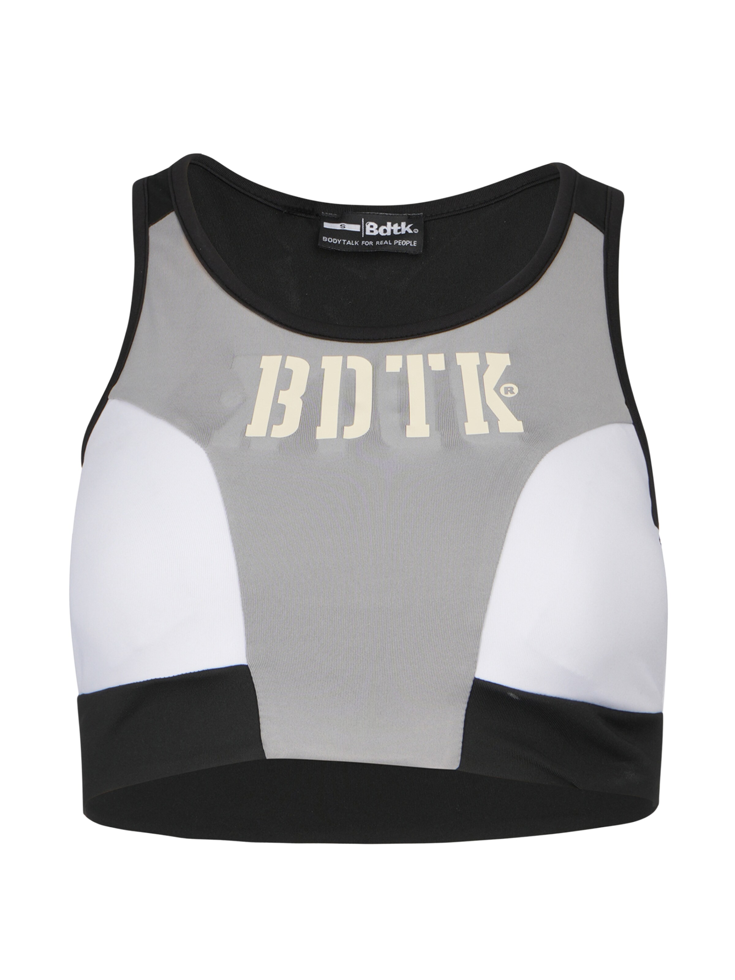 Bdtk Bralette Sports Bra in Black: front