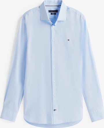 TOMMY HILFIGER Slim fit Srajca | modra barva: sprednja stran