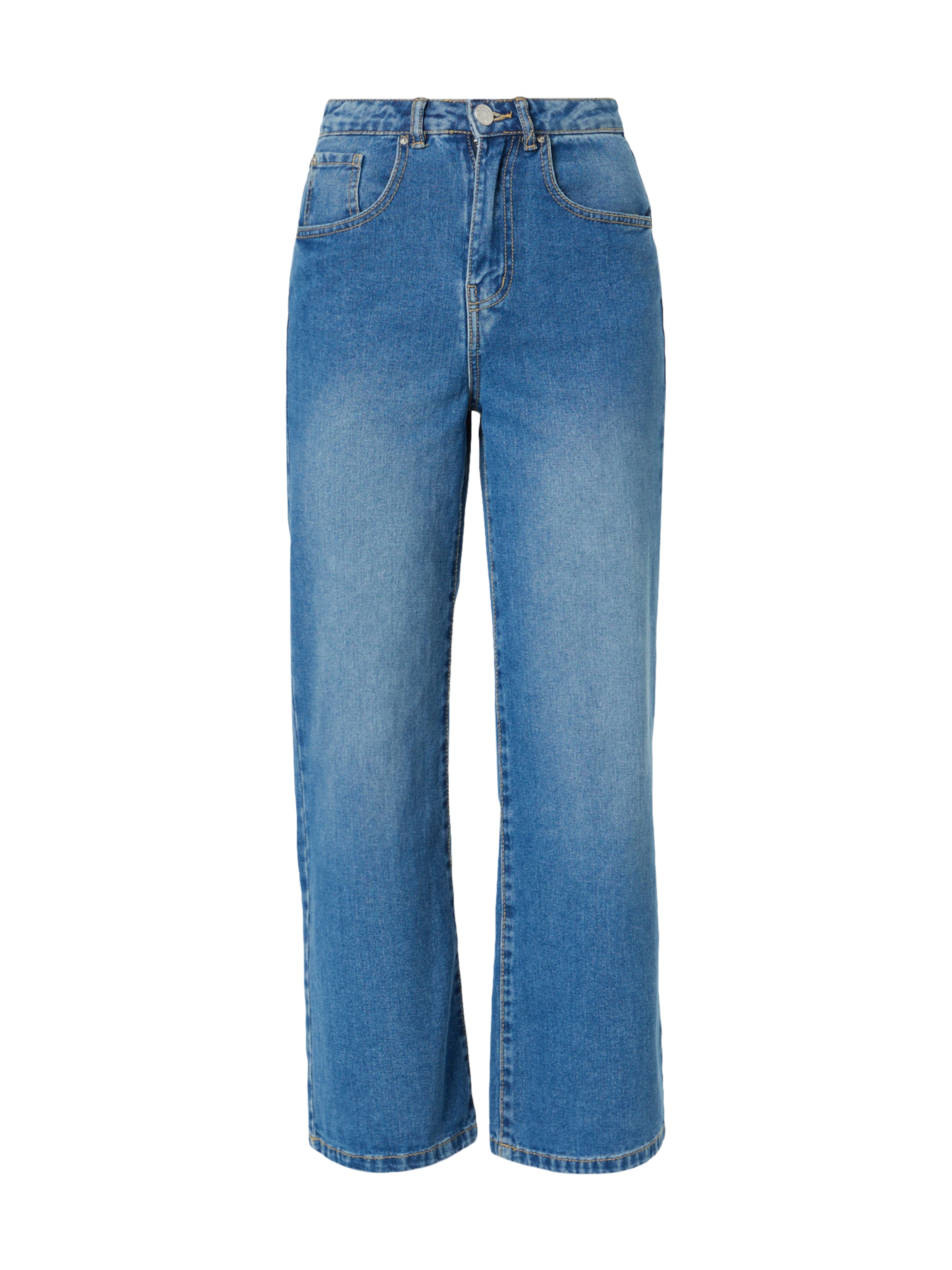 Wide Leg Jean Dorothy Perkins en bleu : devant