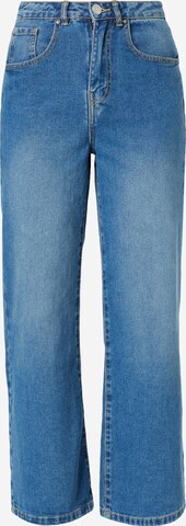 Dorothy Perkins Wide leg Jeans in Blue: front