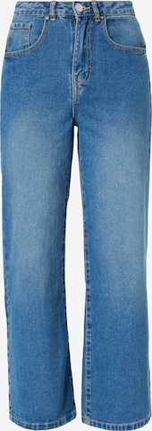 Dorothy Perkins Wide leg Jeans in Blue: front