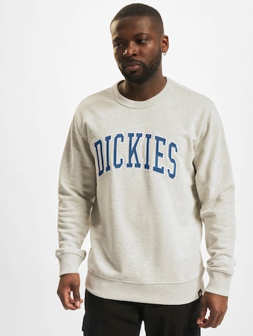 DICKIES Sweatshirt 'Aitkin' in Grijs: voorkant