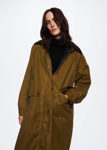 MANGO Between-Seasons Coat 'Ladydi' in Brown