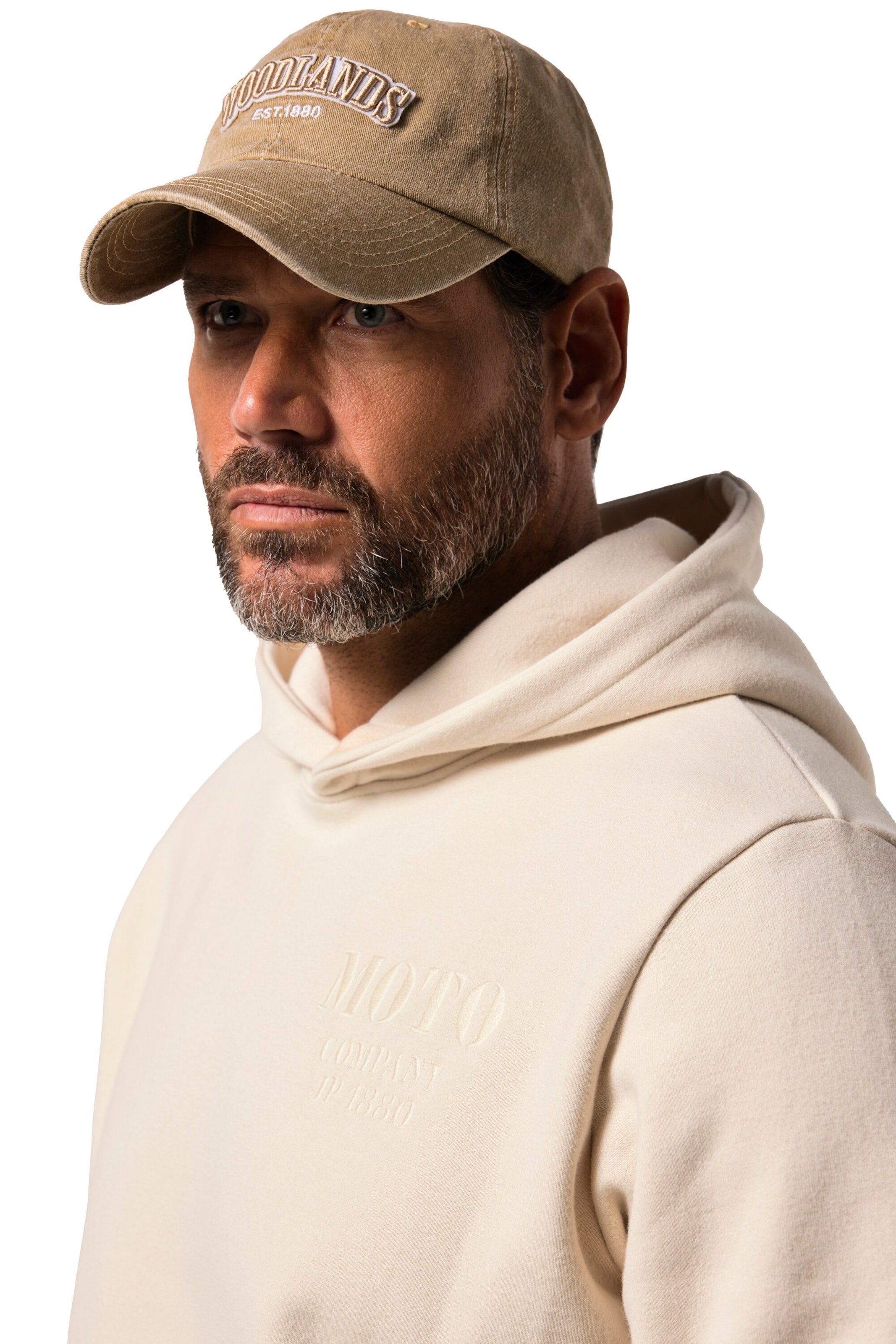 JP1880 Cap in Grün: Vorderseite