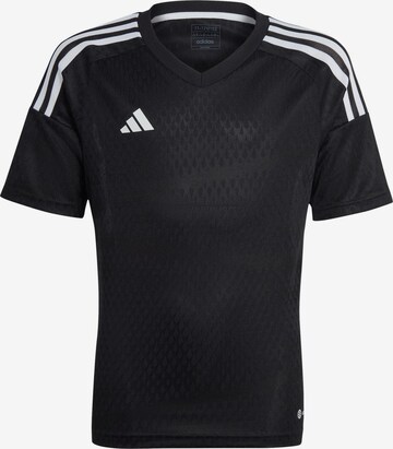 T-Shirt fonctionnel 'Tiro 23 Club' ADIDAS PERFORMANCE en noir : devant