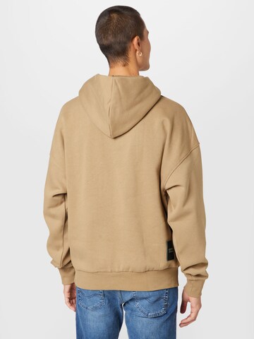 TOM TAILOR DENIM Sweatshirt in Beige