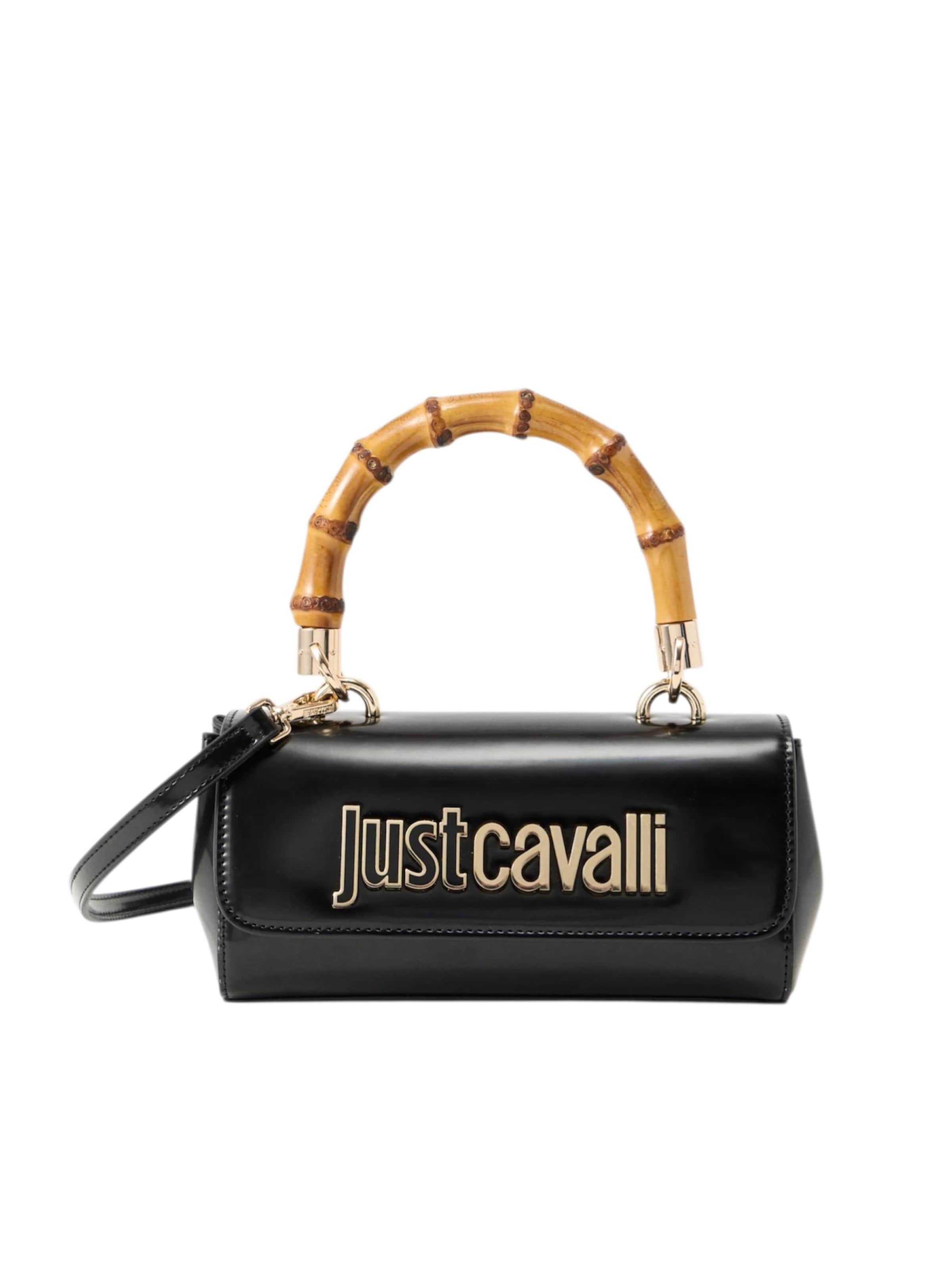 Sac à bandoulière Just Cavalli en noir : devant