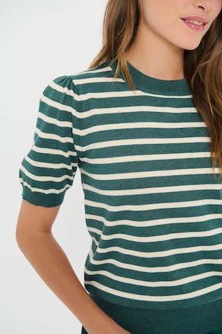 SAINT TROPEZ Pullover in Grün