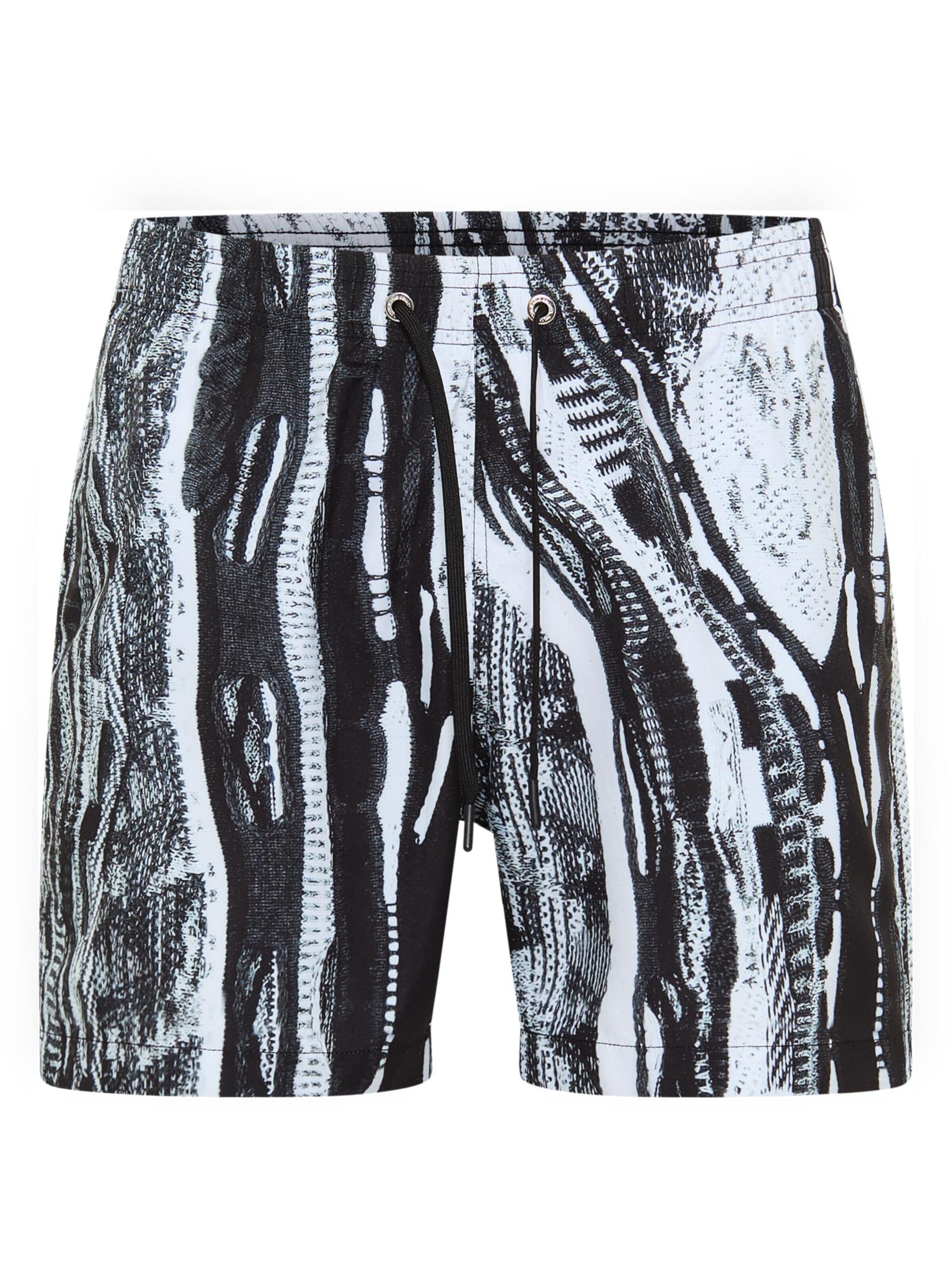 Carlo Colucci Zwemshorts 'De Cicco' in Gemengde kleuren: voorkant