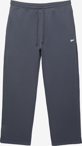 Loosefit Pantaloni 'STWD' di Pull&Bear in blu: frontale