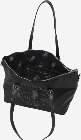 U.S. POLO ASSN. Schultertasche in Schwarz