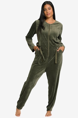 Ulla Popken Jumpsuit in Grün: predná strana