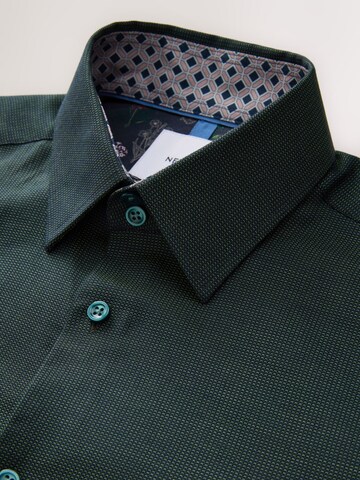 Next - Regular Fit Camisa em verde