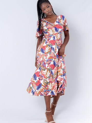 YC Fashion & Style Summer Dress 'Peachy Days' in Beige: front
