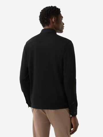 BOGNER Regular Fit Hemd 'Franz' in Schwarz