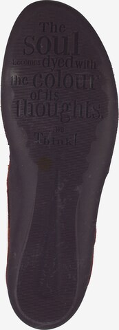 Bottines THINK! en rouge