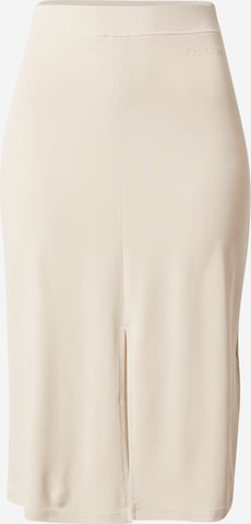 Calvin Klein - Falda en beige: frente