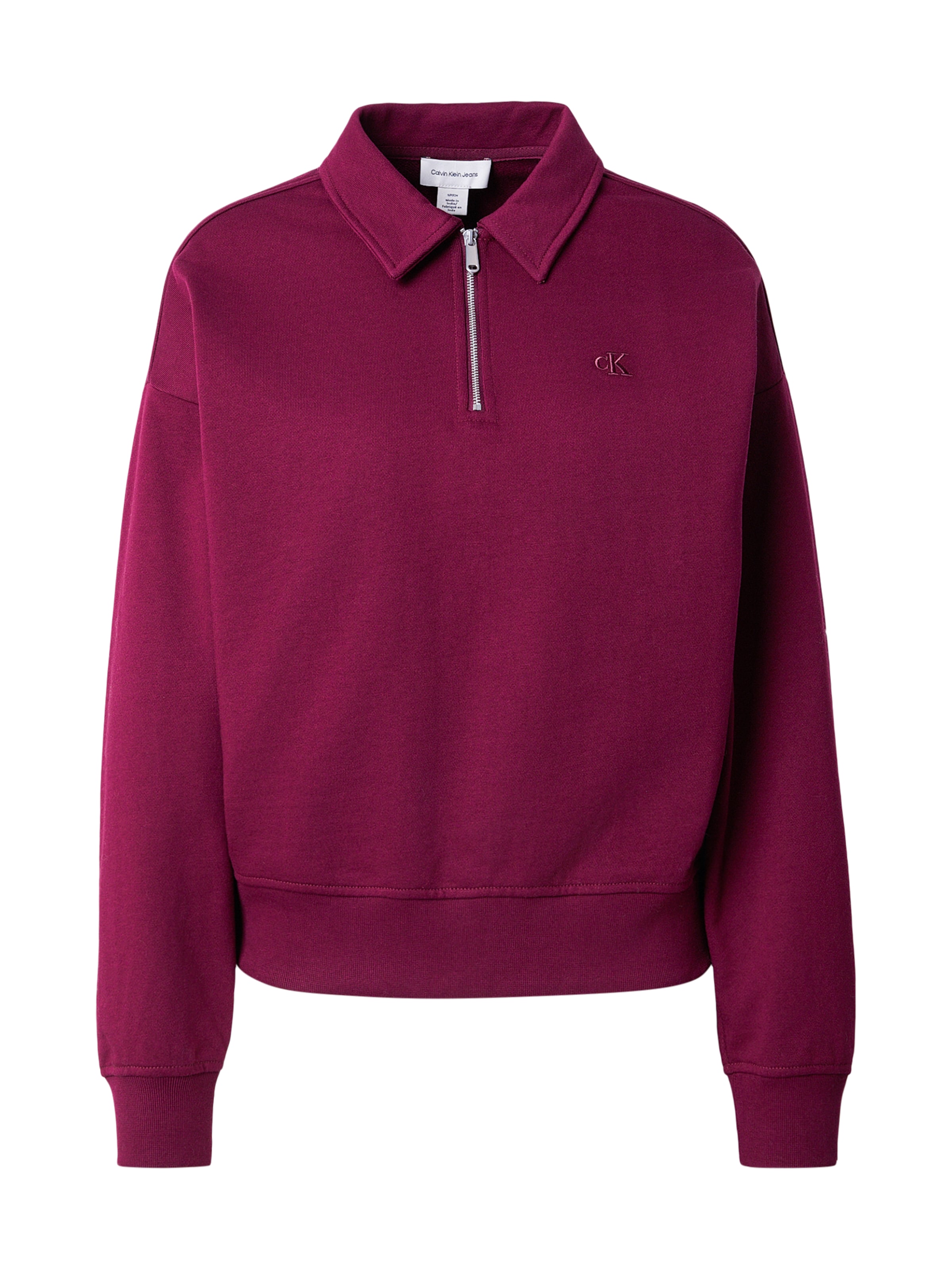 Calvin Klein Jeans Sweatshirt i lilla: forside