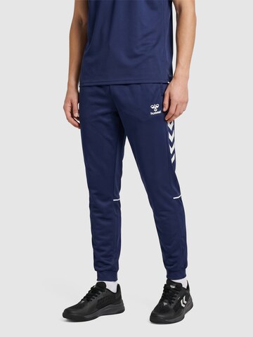 Hummel Regular Sports trousers 'Core 2.0' in Blue: front