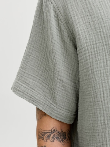 Coupe regular Chemise 'JORNANTUCKET' JACK & JONES en vert