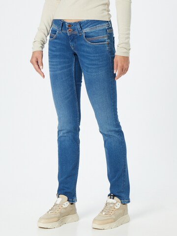 Pepe Jeans تقليدي جينز 'Venus' بلون أزرق: الأمام