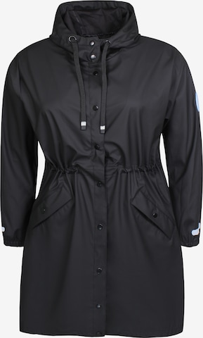 Zhenzi Funktionsmantel 'Tael 606' in Schwarz: Vorderseite